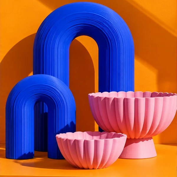 Objets de décoration imprimés en 3D